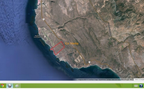 Terreno 118 Hectareas. Ensenada